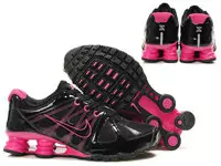 shox agent+ nike hombre chaussures new style mm fly wire noir rose